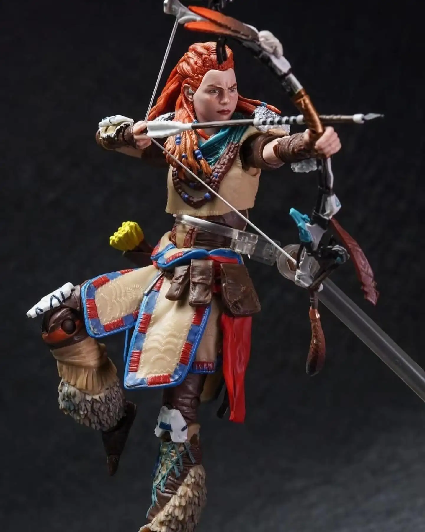 Action Figure Ghost Of Tsushima  Game God Of War 5 Aloy Ragnarok Kratos Atreus Varl Figuras Toys Spin Master Ps 5 Figurine Gift