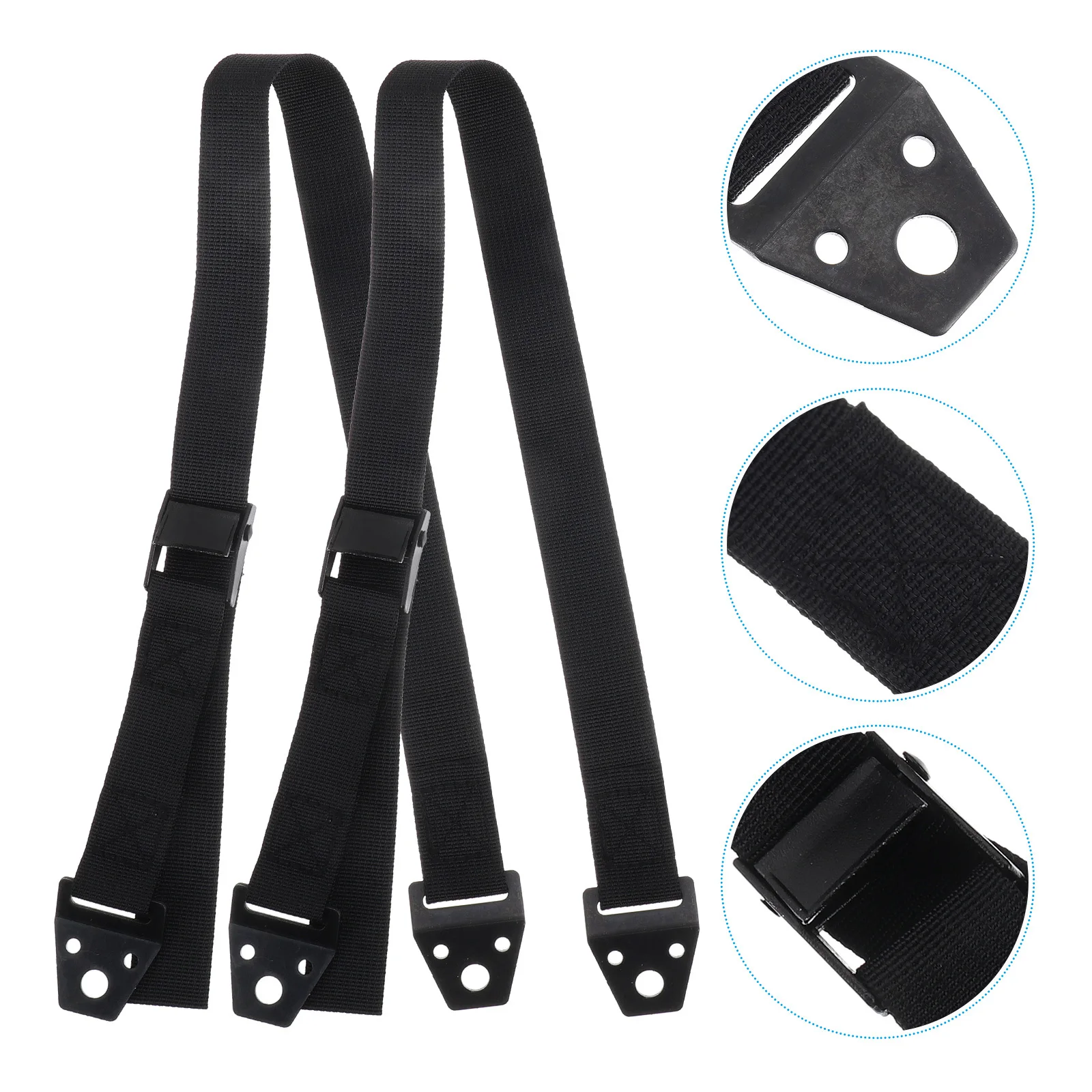 

2Pcs Heavy Duty Furniture Anti Tip Straps Adjustable Child Protection Safety for Screen Bookshelf Drawer Closet