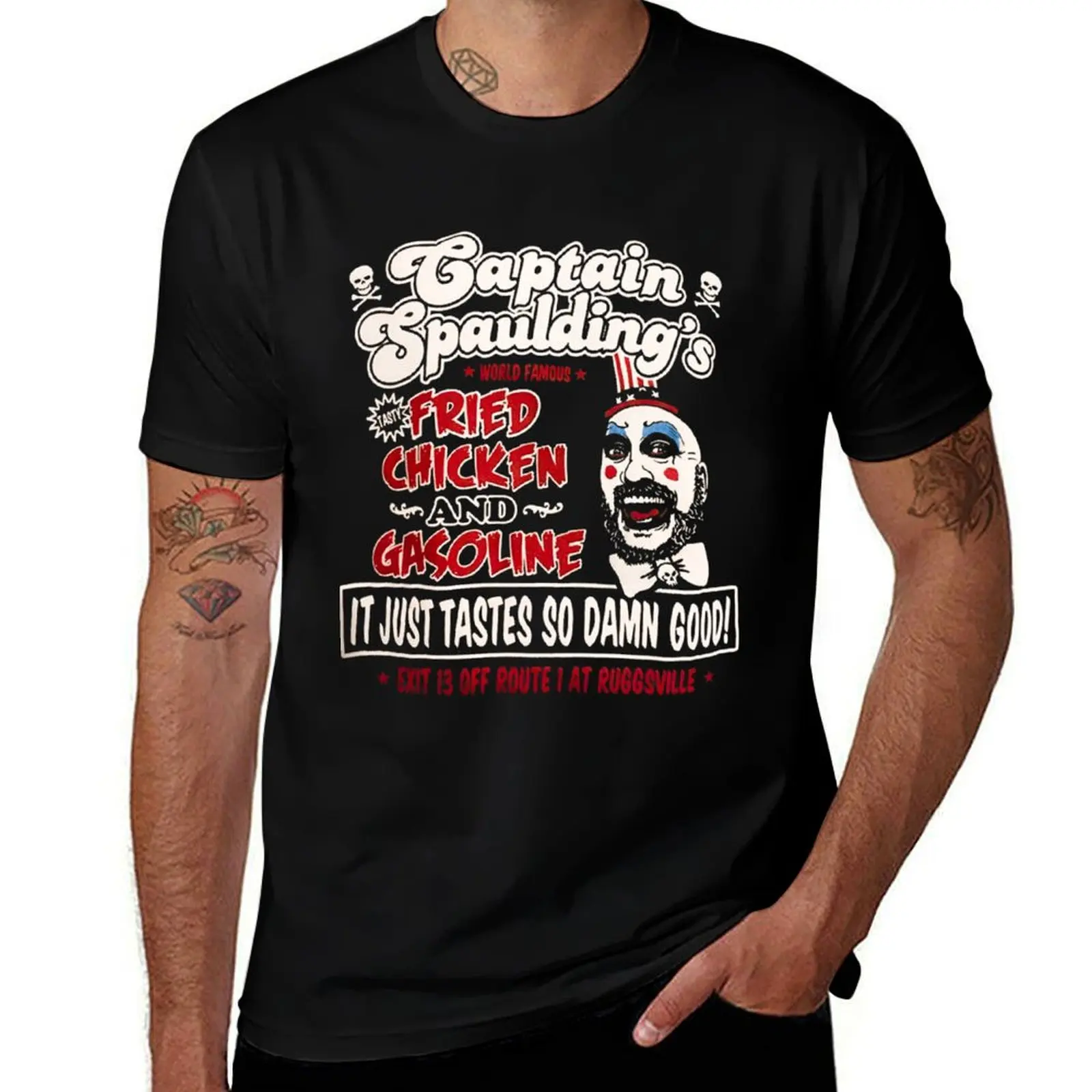 Captain Spaulding Fried T-Shirt Plus Size Non-Shrink T-Shirt