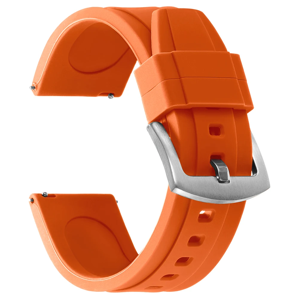 20mm 22mm Universelles wasserdichtes Gummiband für Rolex für Armani für Omega Armband Sport Silikon Uhrenarmband für Seiko Armband – Detail 30