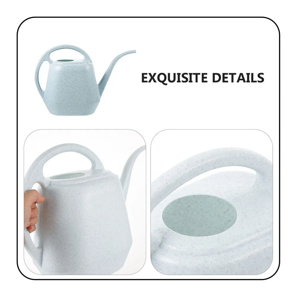 غلاية سقي الزهور البستنة، علبة سقاية محمولة، مقبض مريح، صناعة متقنة، سعة واسعة، لمسة نهائية حديثة #2