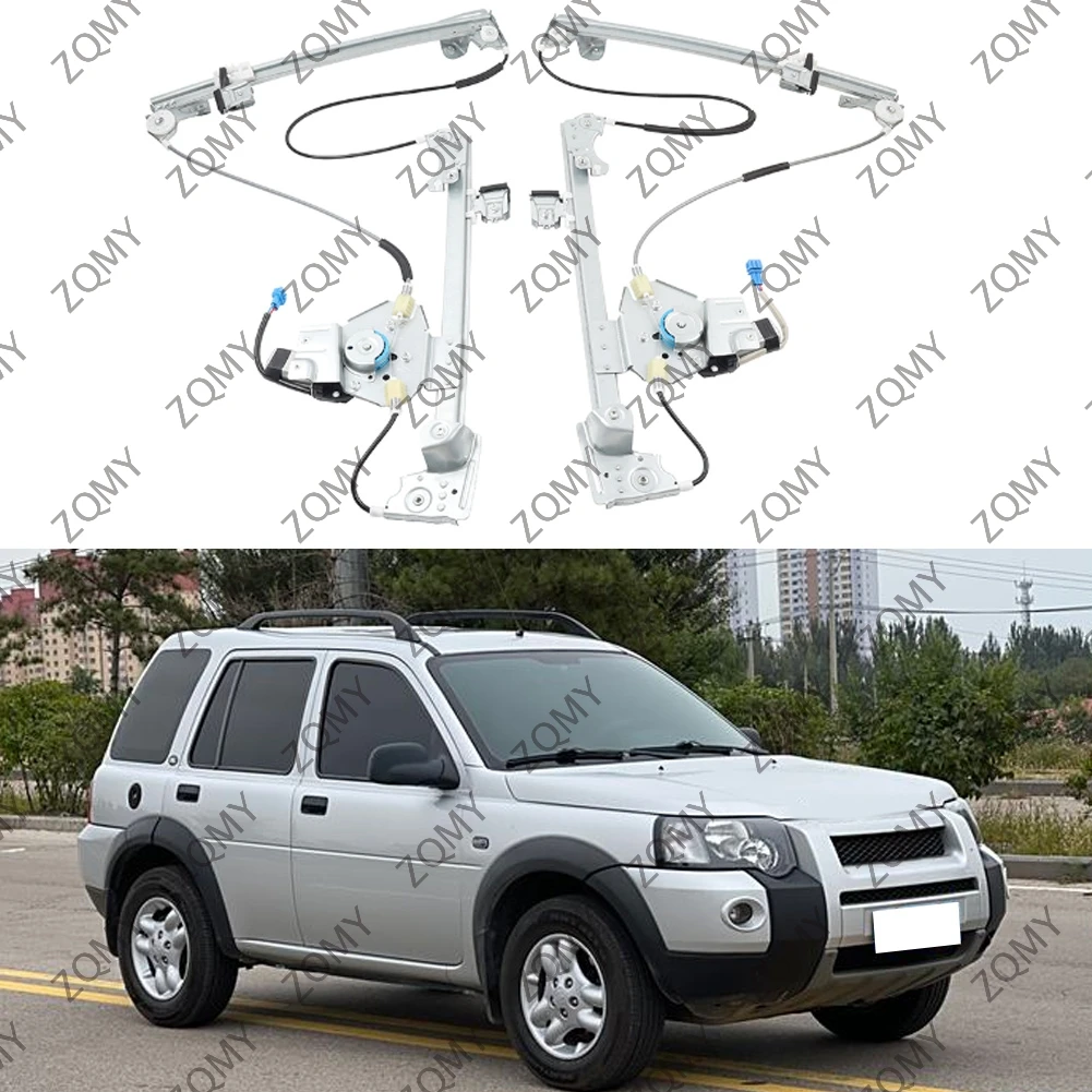 1PCS Car Front Power Window Regulator Assembly For Land Rover Freelander 1998-2003 2004 2005 2006 LR006372 LR006371++