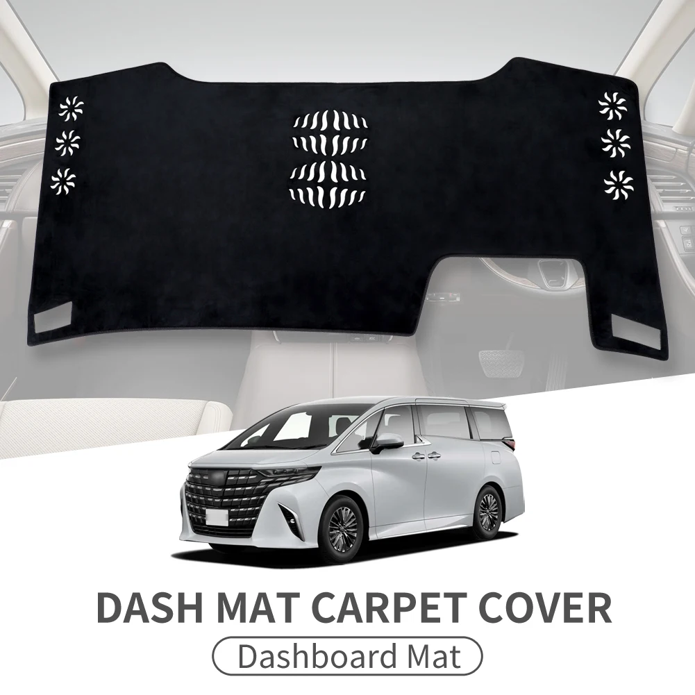 

Car Dashboard Mat for Toyota Alphard Vellfire AH40 40 Series 2022 2023 2024 Sunshade Protective Carpet Dash Mat Dashmat