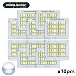 10pcs LED Light Board 50W SMD5730 LED Chip Matrix LED COB For Lighting Accessories Spotlight Floodlight LED Bulb DIY Cold White