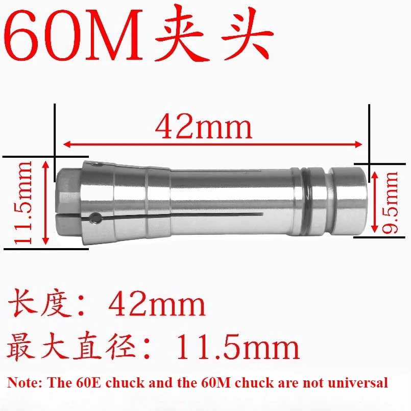 Hochpräzise Spannzangenköpfe 263504 für Schnitzmaschine DGZ-60E DGZ-60M