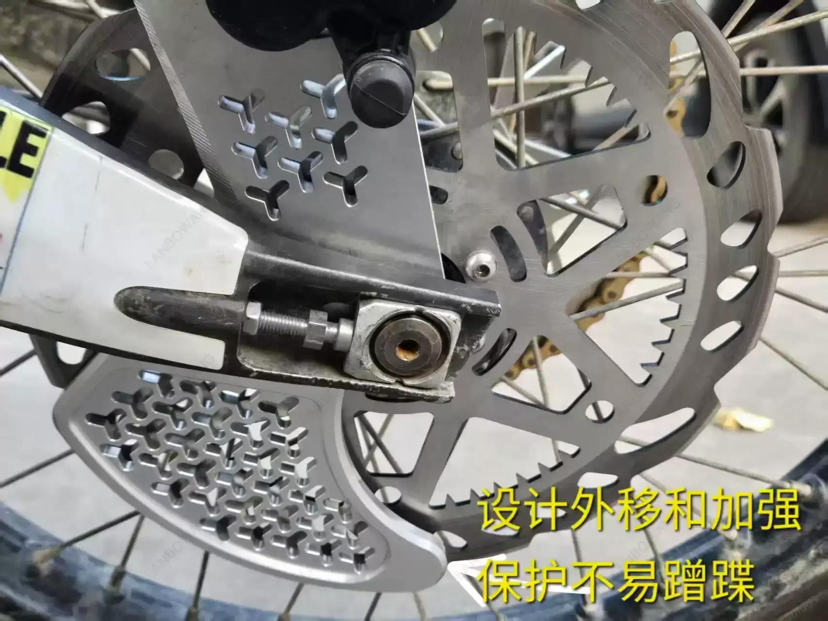 Hydraulic Brake Caliper & Master Cylinder Assembly Modified Replacement Brake Kit Lightweight Refit Accessory