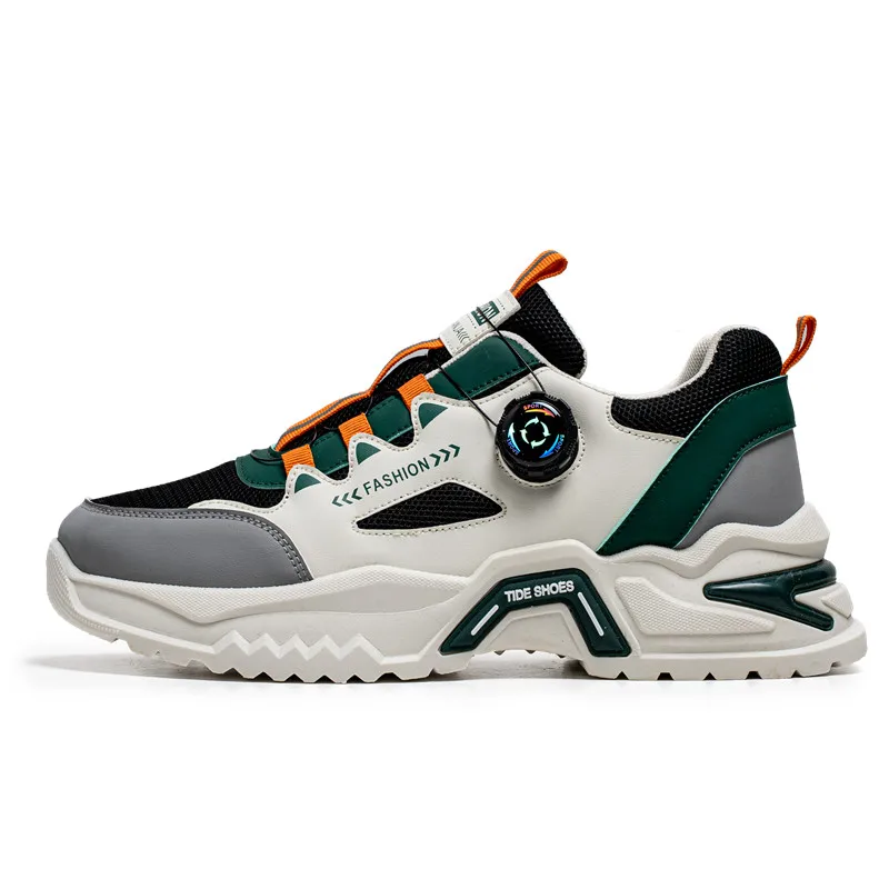 

ML men's explosive Korean version of rotating buckle trend sports shoes casual shoes