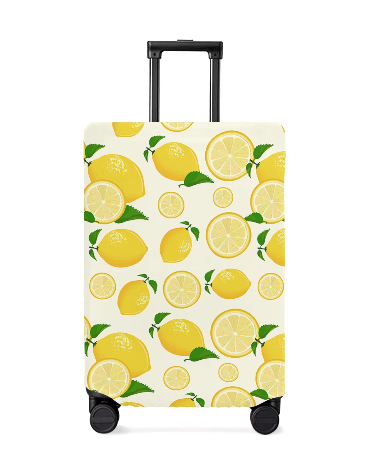 

Fresh Summer Style Lemon Fruit Travel Luggage Protective Cover for Travel Accessories Suitcase Elastic Dust Case Protect Sleeve