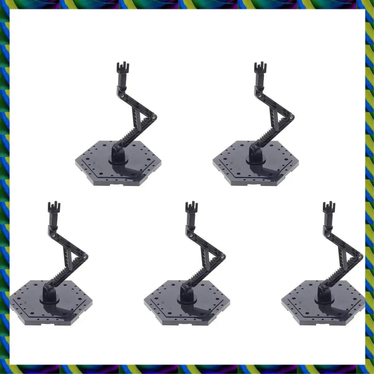 毎日 5X モデルディスプレイ棚、モデルディスプレイラック、ガンプラモデルスタンドアクションフィギュアスタンドと HG、RG モデルディスプレイ