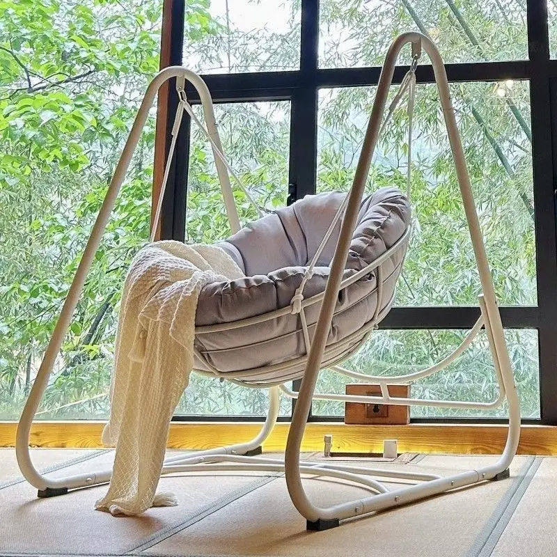 Adult indoor swing plus swing household balcony lazy sofa cradle indoor hanging basket balcony swing rocking chair