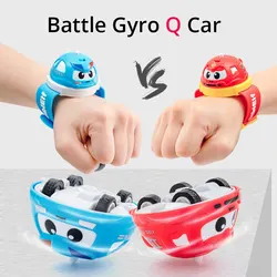 1Pcs Random Hand Worn Magic Battle Car Spinning Top Children's Watch Antistress Trick Overlap Spin Dazzle Cool Watch