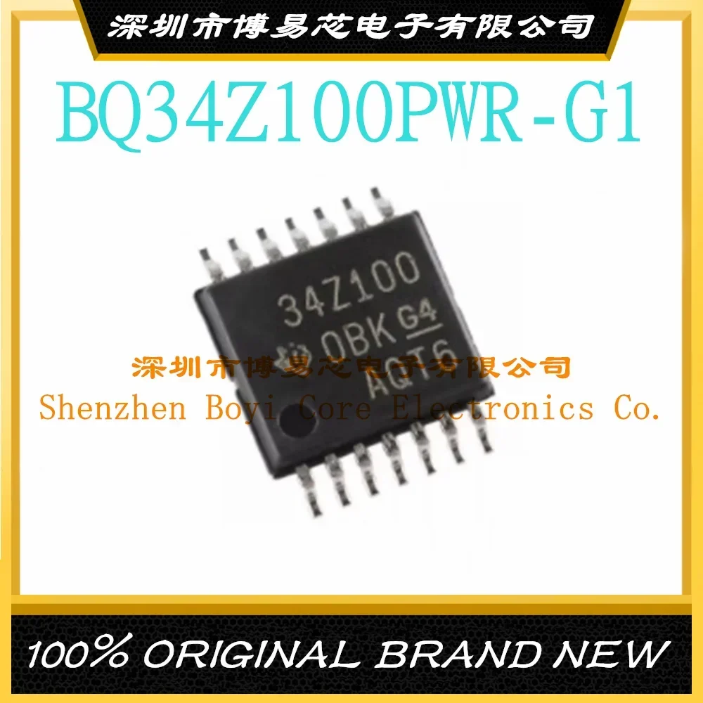 BQ34Z100PWR-G1 silk screen 34Z100 TS-14 original and authentic  Battery fuel gauge Evaluation board