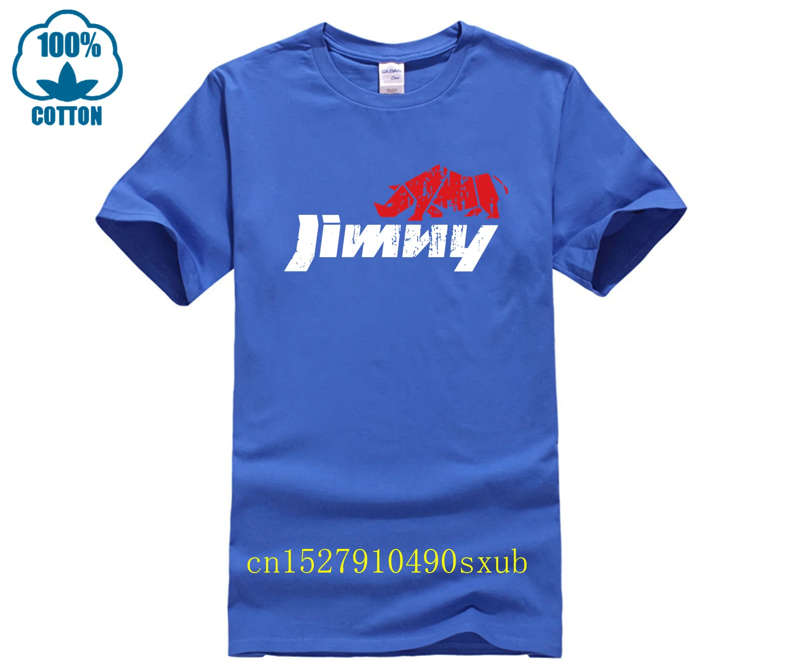 Awesome Jimny T-Shirts for Men Round Collar Cotton T Shirt S-SUZUKI Short Sleeve Tee Shirt Gift Idea Clothes