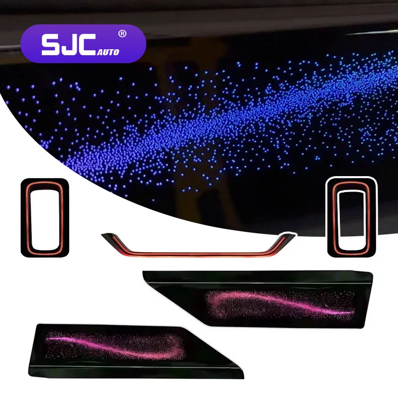 

SJC Specific Intelligent Interior Car Ambient Light For VinFast VF3 2023-2025 Upgrade 64 Colors Symphony Auto Lighting Systems
