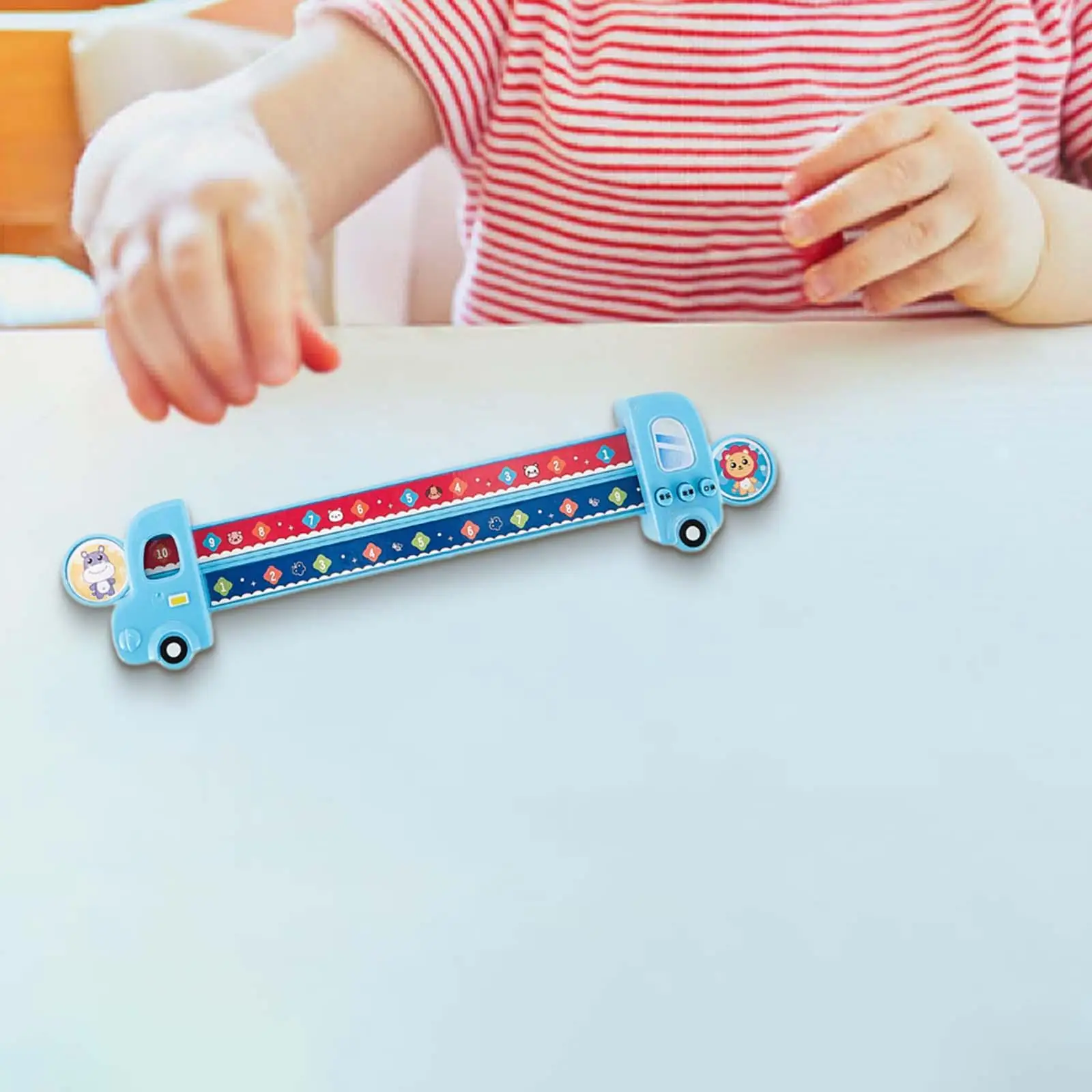 Mathematics Decomposition Ruler Sound Music Car Toy Measuring Tool Education Number Teaching Tool Slide Ruler Counting Math Toy