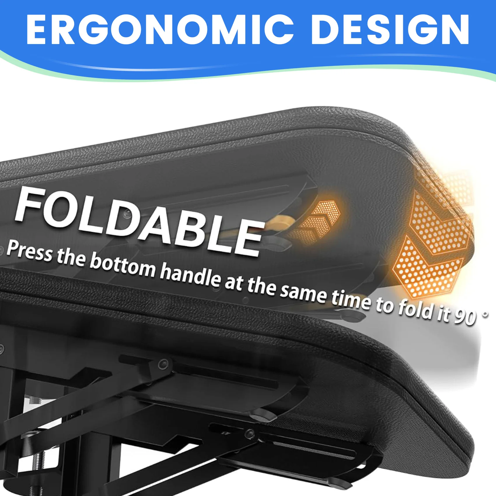 مساند للذراعين المكتبية العملية، مساند معصم مريحة، موسعات مكتبية، دعامات ذراع مكتب مريحة، مساند كوع قابلة للطي للمكتب