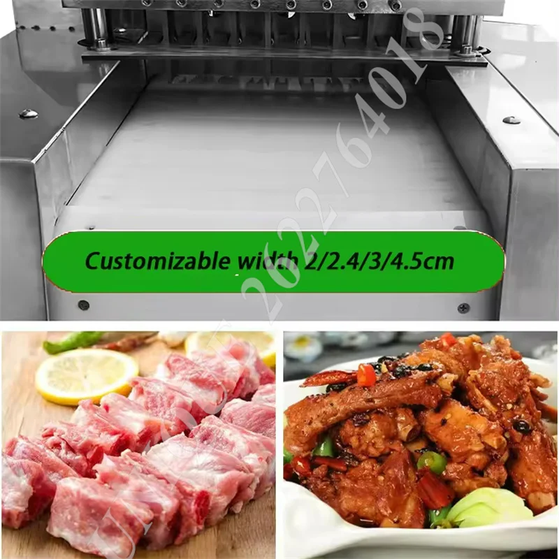 Commercial Beef Cutter Automatic Duck Dicer Cube Chicken Frozen Slicer Machine Meat Cutting Equipment for Meat Processing