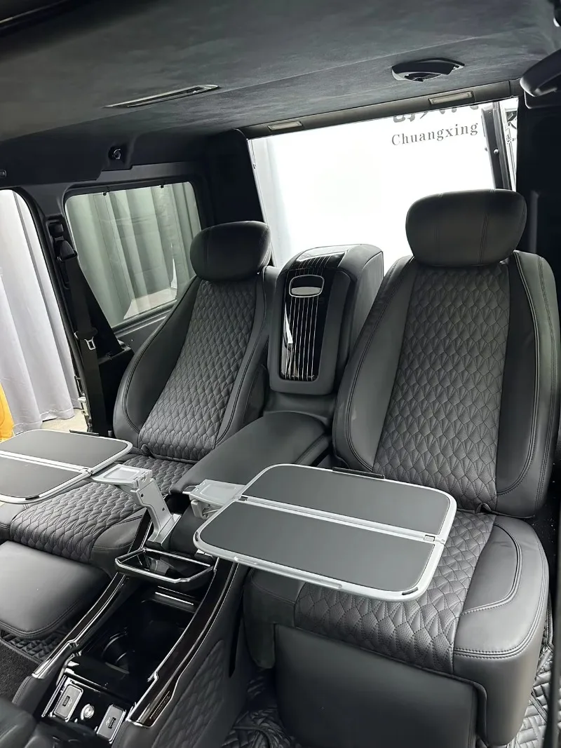 Luxury Rear Seats Modified Car Seats with Center Console Fridge Table forG Class W463 W464 W463A G350 G500 G63