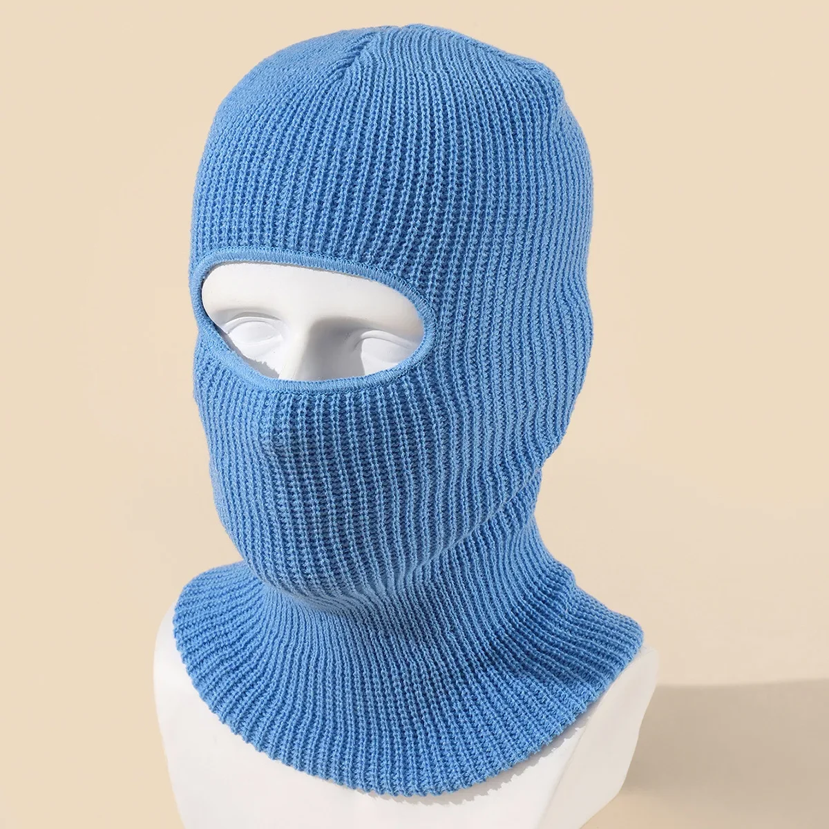 

Cool Women Men Winter Ski Cycling Beanie Hats Cap Sport Full Face Cover Balaclava Knitted Cap Hat Face Masks For Women Men