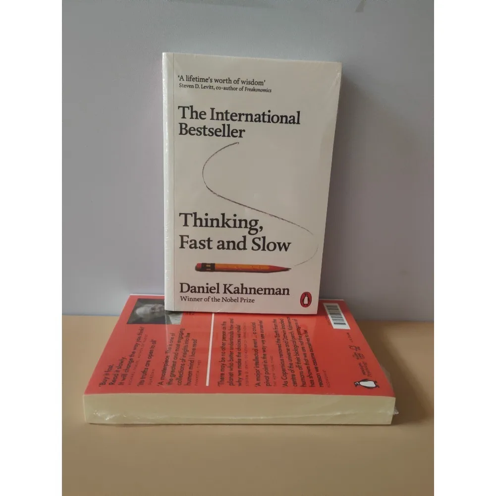 

Daniel Kahneman Thinking,fast and Slow Reading English Books for Adult A Lifetimes Worth of Wisdom Economic Management Book