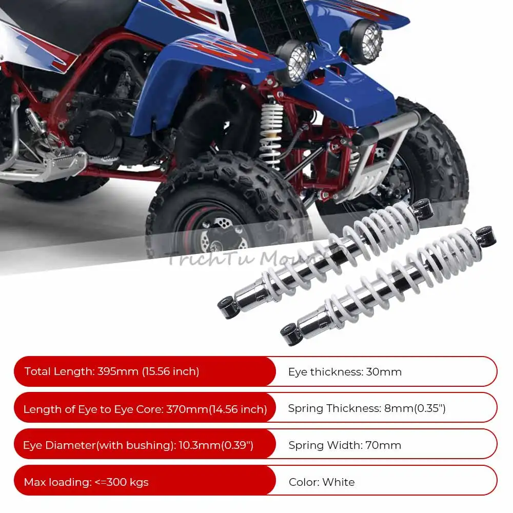 For Yamaha YFZ 350 YFZ350 Banshee 1987 - 2006 ATV Accessory Damping Suspension Shock Absorbers 3GG-23350-20-6W 3GG-23350-20-36