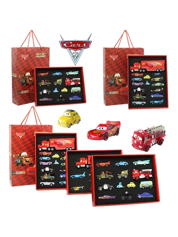 Disney Pixar Cars 3 Metal Diecast lightning McQueen Mater Champion Car Model Toy Gift Set Jackson Uncle Truck Boy Birthday Toys