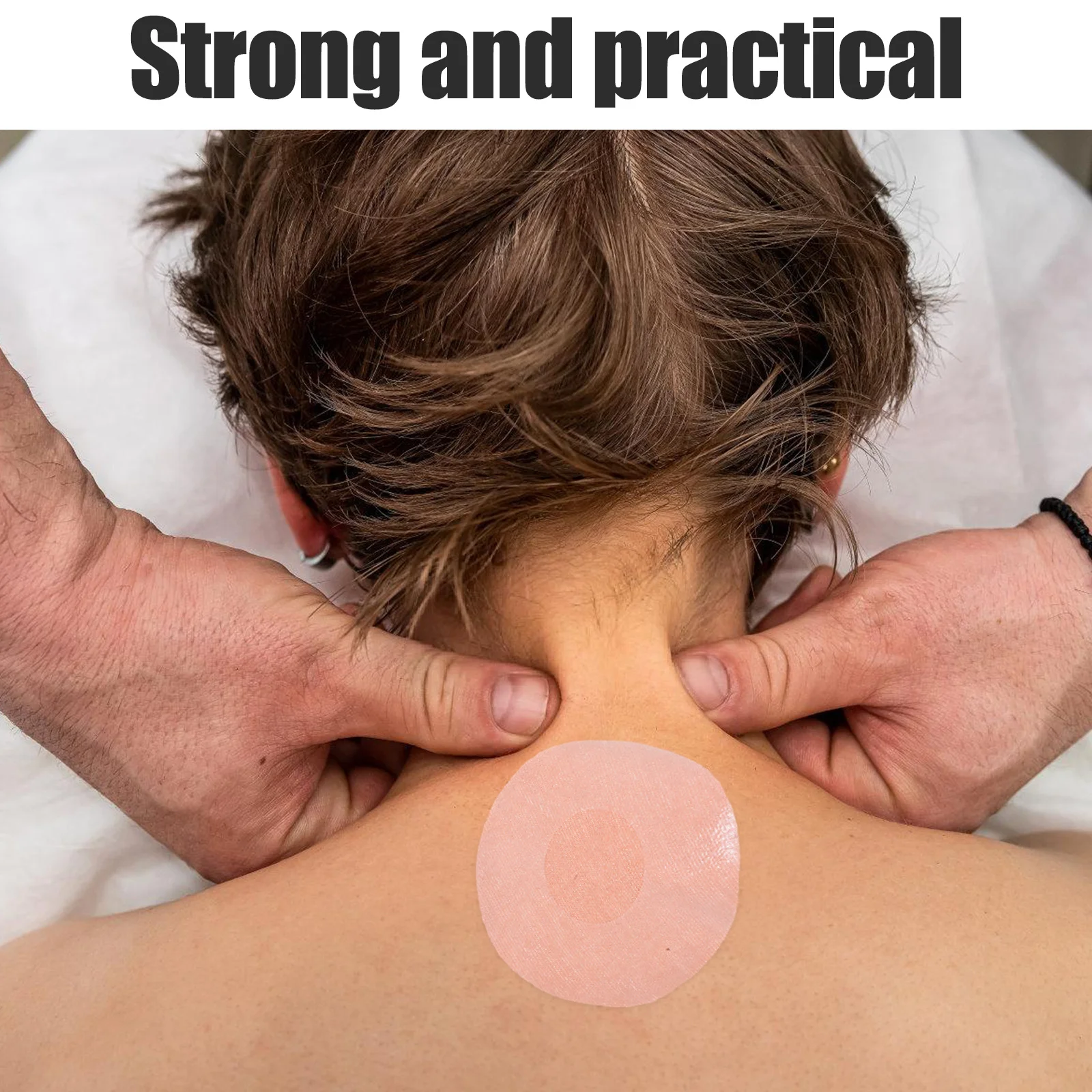 

20Pcs Breathable Sweat Absorbing Adhesive Patches Flexible Waterproof Overpatch Tape Skin Friendly for Running Fitness