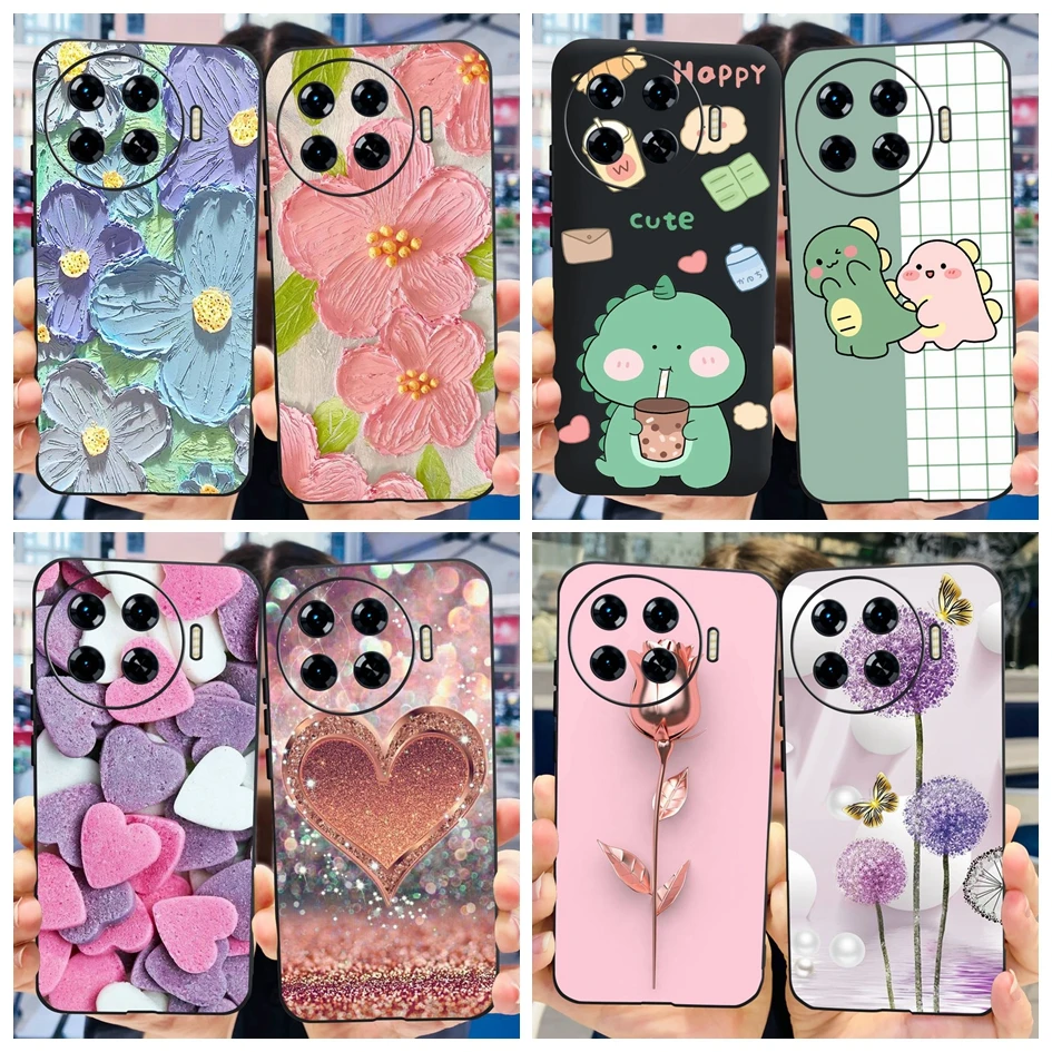 Funda Tecno Spark 20 Pro / Plus Corazones Dinosaurio Antigolpes - imagen 4