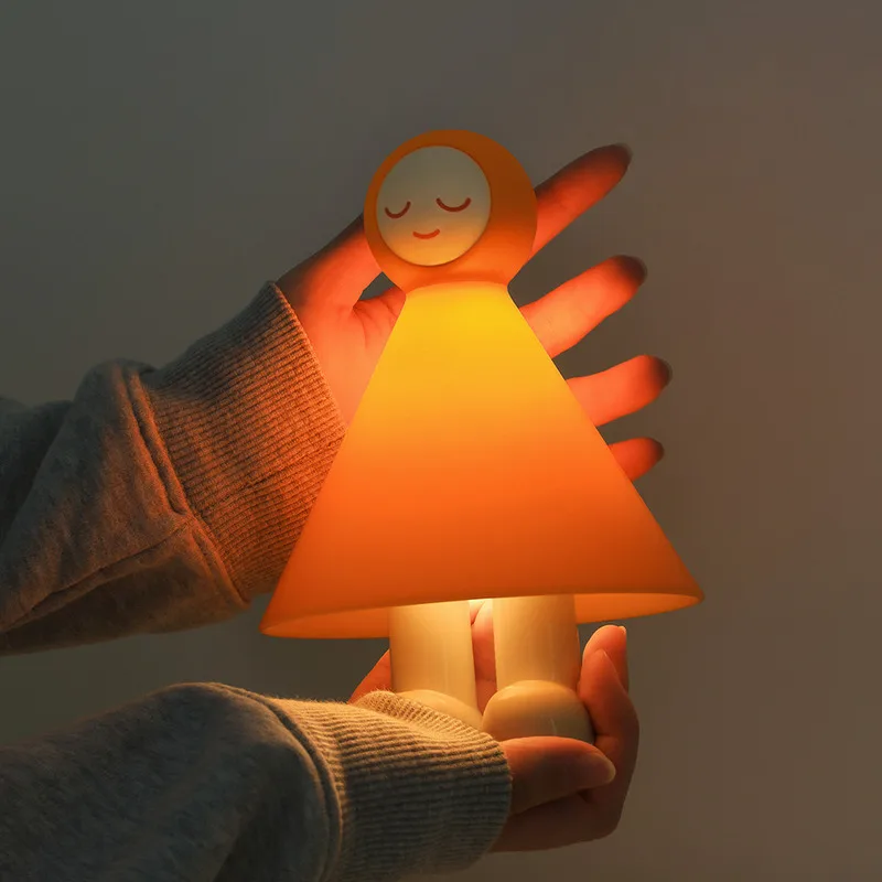 

Xiaoyu Emotional Bedroom Creative Invisible Charging Ornament Gift Small Night Student Desktop Atmosphere Light