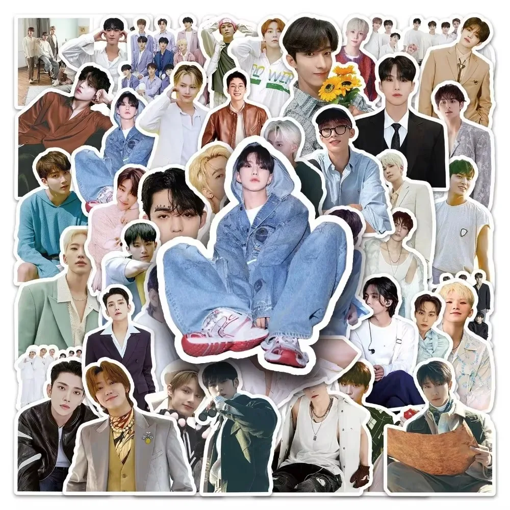 50 قطعة ملصقات شخصية Kpop ST الكورية الديكور كوب ماء الغيتار دراجة نارية خوذة الهاتف الثلاجة المشجعين هدية