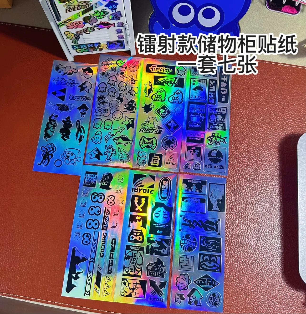 In Stock Splatoon3 Jet Warrior Locker Sticker Collection - The Latest Models of Jet Warrior Merchandise