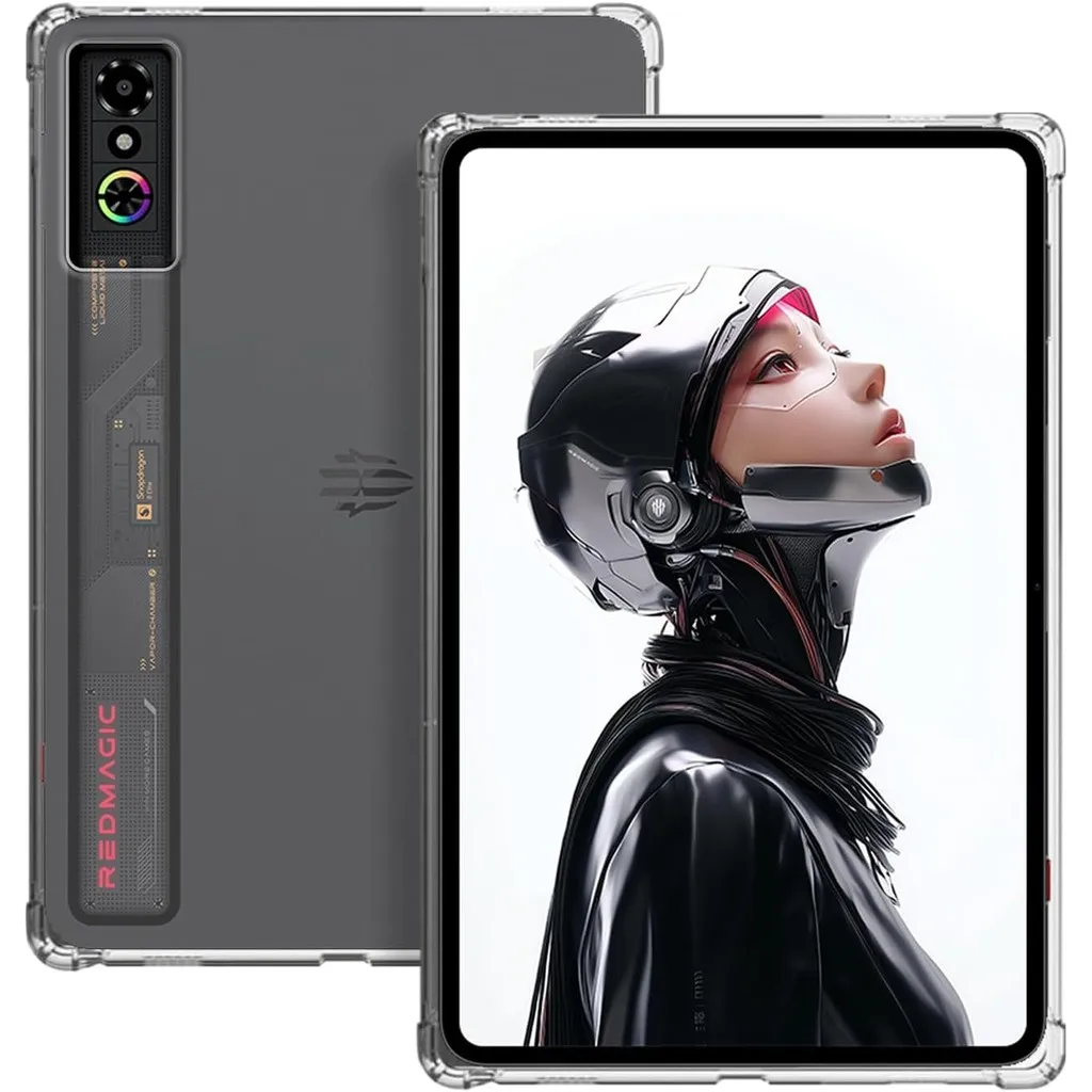 

for ZTE RedMagic Tablet 3 Pro 2025/REDMAGIC Astra 9.06 inch Clear Soft TPU Anti-Scratch Back Cover
