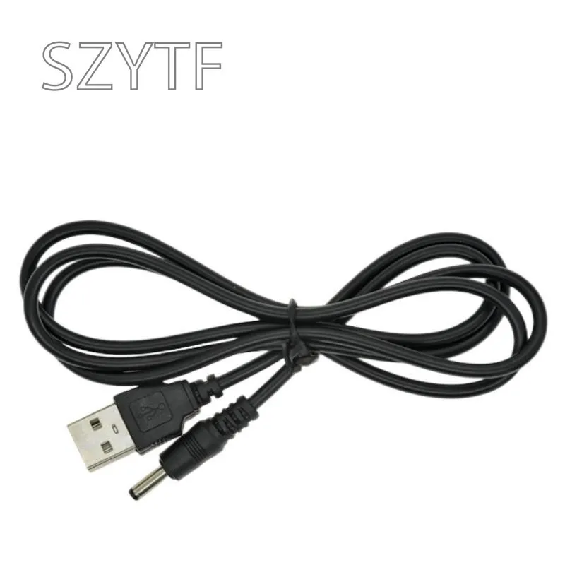 USB Male To 3.5x1.35mm  DC5.5*2.1mm Plug Barrel Jack 5V DC Power Supply Cord Adapter Charger Cable