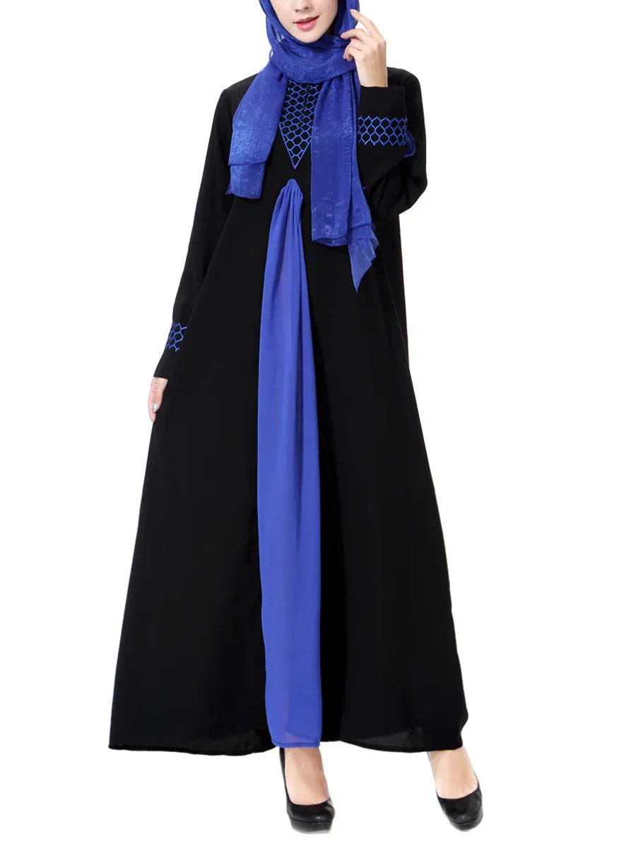 

Muslim Abaya Robe for Women - Elegant Islamic Modest Prayer Dress, Long Sleeve Loose Maxi Gown for Ramadan Eid & Daily Wear
