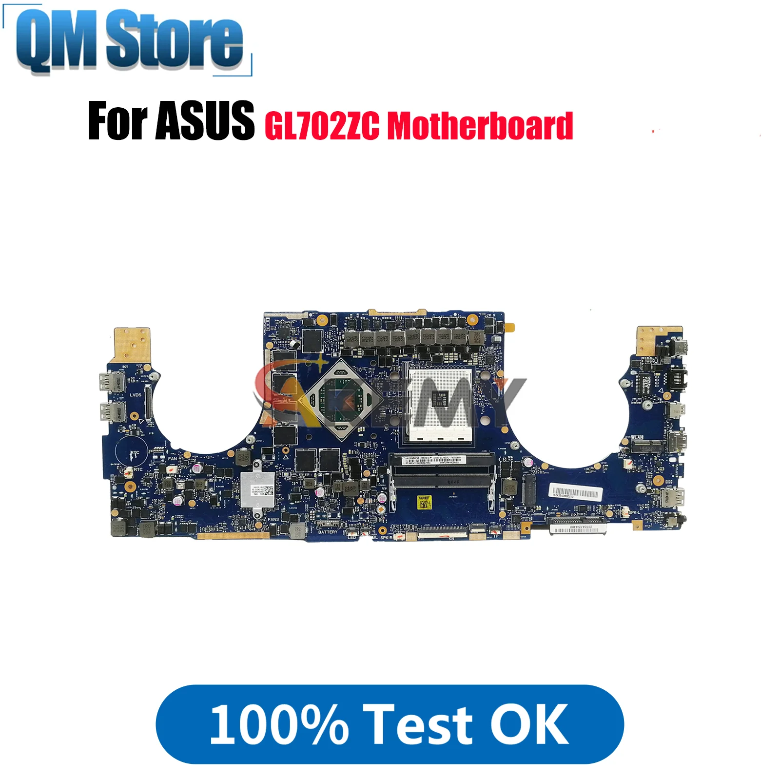

GL702ZC Laptop Motherboard For ASUS ROG Strix GL702ZC GL702Z Notebook Mainboard in stock 100% tests OK fast shipping Top quality