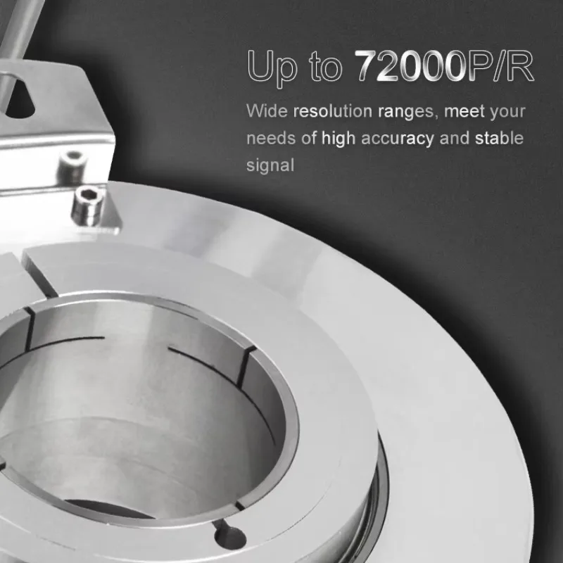 High Resolution Incremental Encoder K130 Large Through Hole Shaft for Elevator Door 72000max Elevator Encoder Price