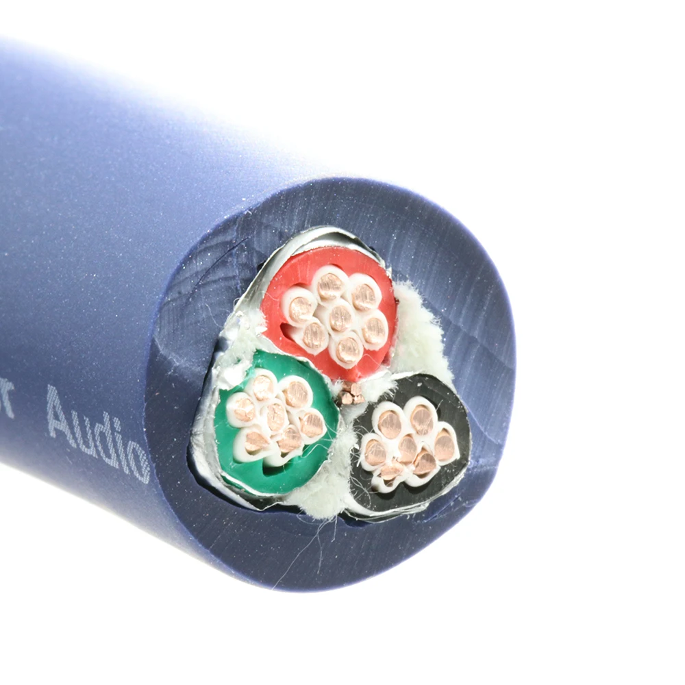 Monosaudio P902 99.998% pure copper power cable main power cord AC cable line Powerflux Interconnect cable Isolation Power cable