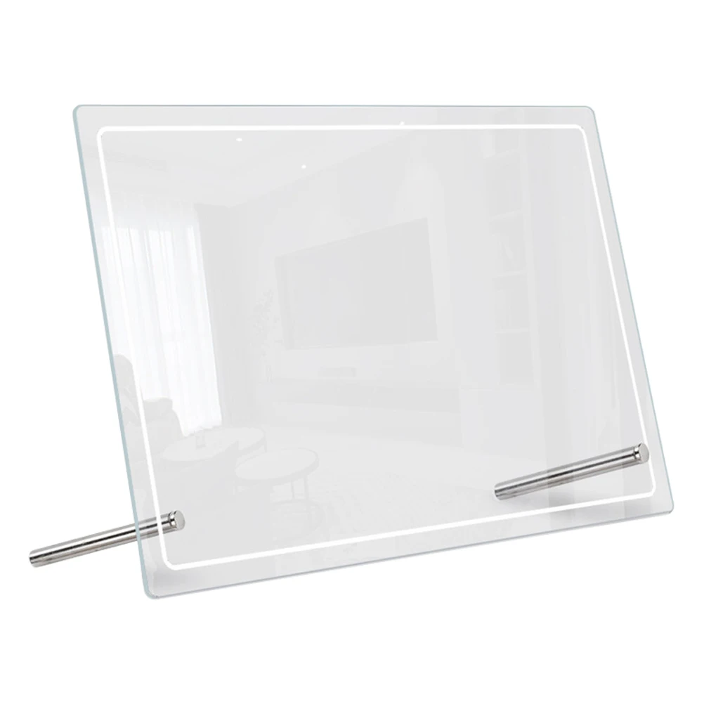 

1 set Whiteboard Desktop Transparent Small Reminder Message Writing Notepad Tabletop Office Acrylic Memo Board Dry Erase Table