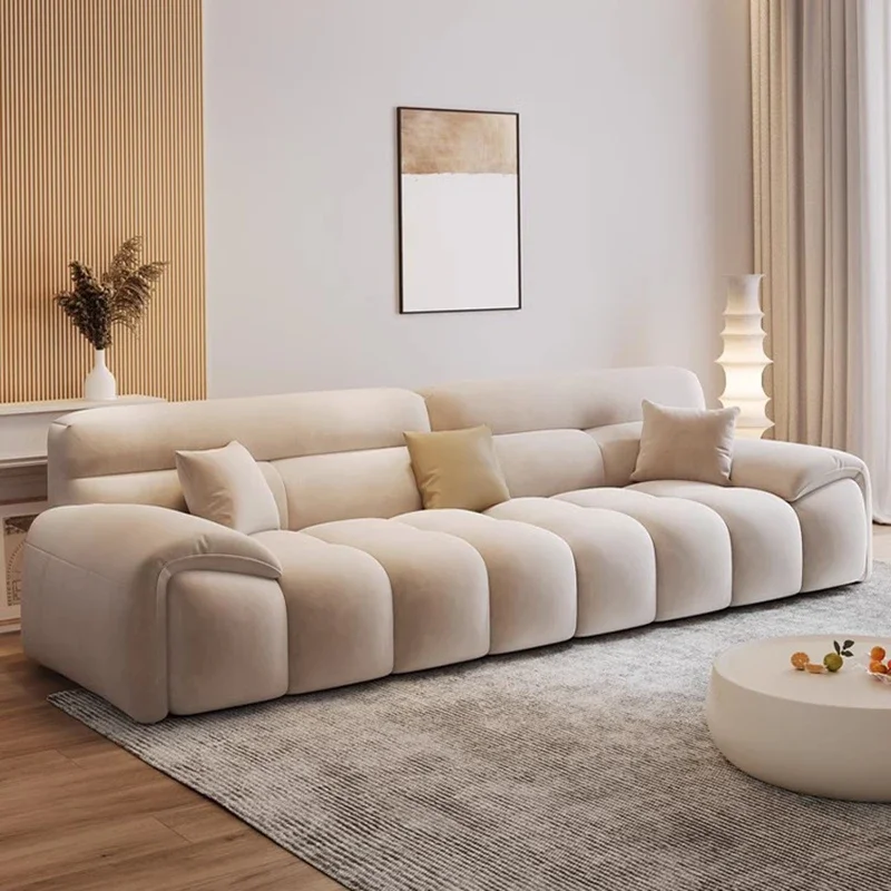 

Puffs Living Room Couch Nordic Luxury Modern Italian Sectional Sofa Design Lazy Sofas Para Salon Baratos Home Furniture