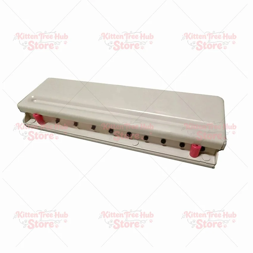 Handheld DIY Mushroom 12 Holes Punch Puncher Paper Cutter 6 Sheets Punch Capacity A4 / A5 / A7 / B5 for Office