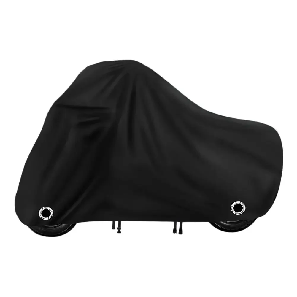 

Custom Fit Motorcycle Cover Waterproof Motorcycle Cover For All Seasons 183*89*115cm Easy Installation With Snap Closures