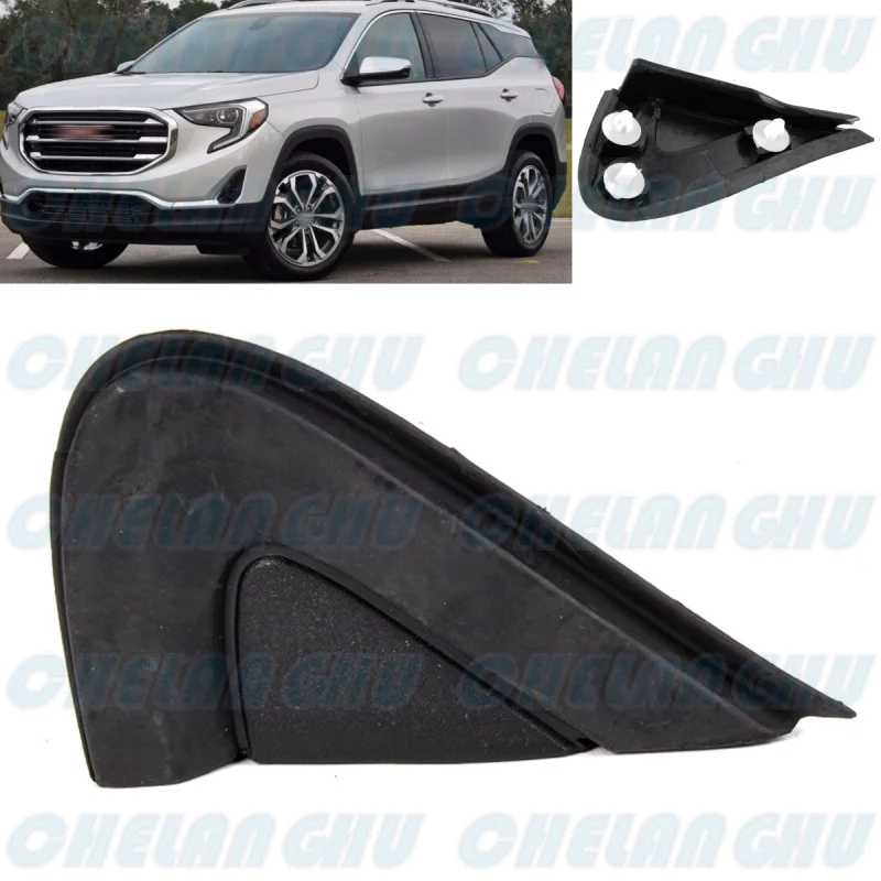 

For GMC Terrain 2018 2019 Left Side Rear Mirror Triangle Trim Panel car accessories 84107336