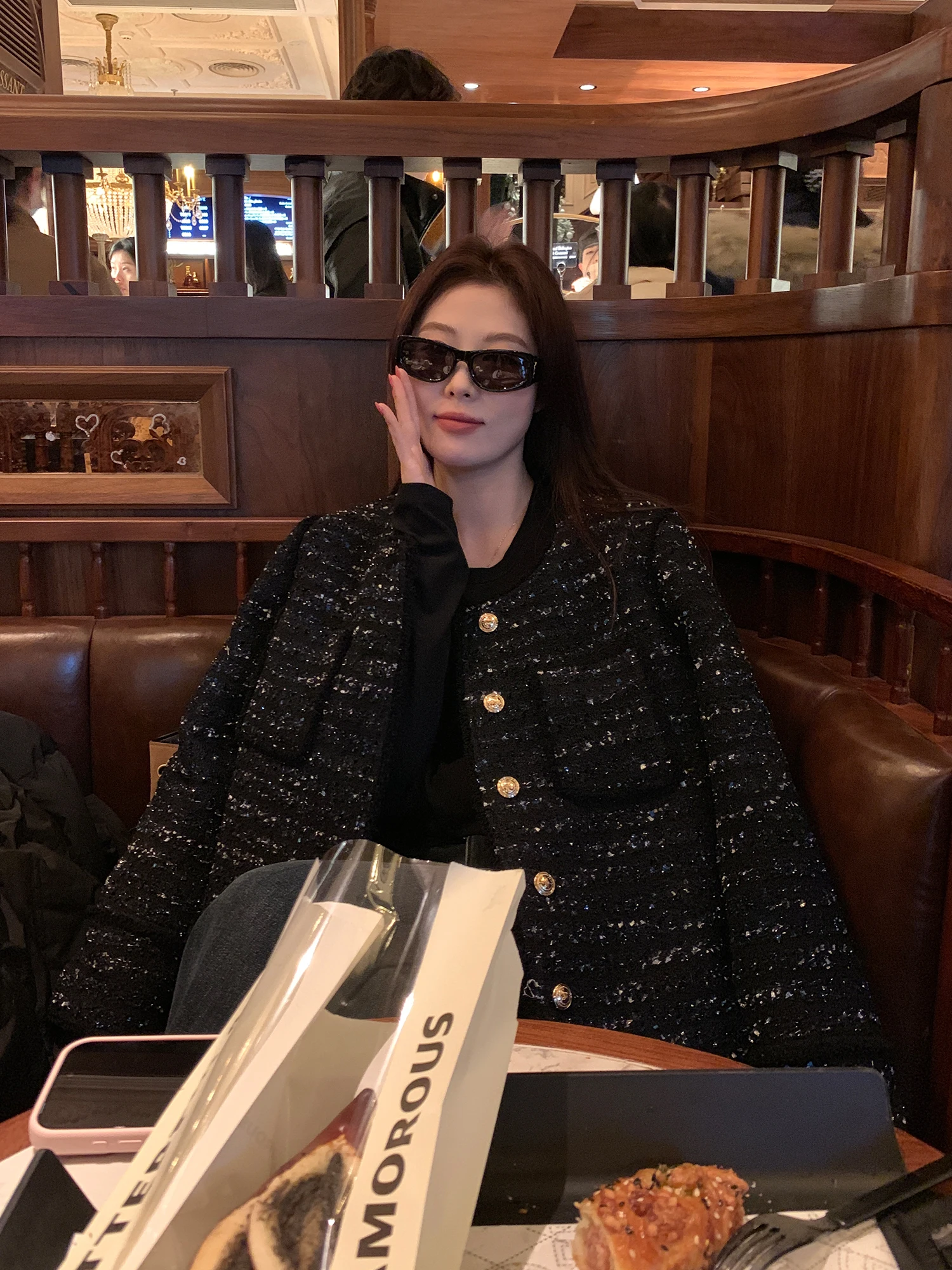 

NAZ Winter Ele Bright Tead Woven plus Size down Jaet Warmth Casual Loose Fit Ladies ort Outerwear Coat