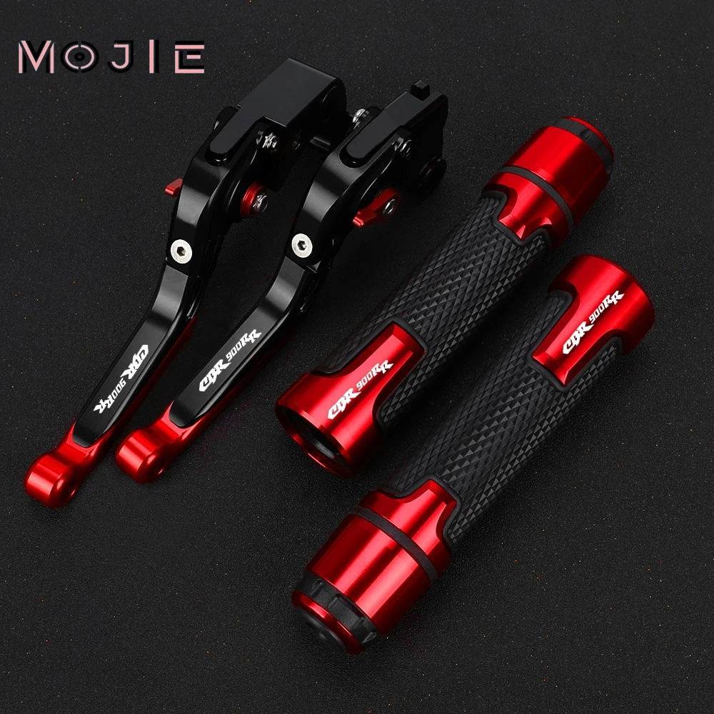 

Motorcycle Adjustable Brake Clutch Levers & Handle Handlebar grips For Honda CBR900RR CBR 900RR CBR900 900 RR 1993 - 1999 1997