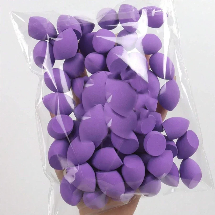 20PCS Mini Finger Puff Beauty Sponge - Make-upblender voor foundation, crème/poeder/concealer
