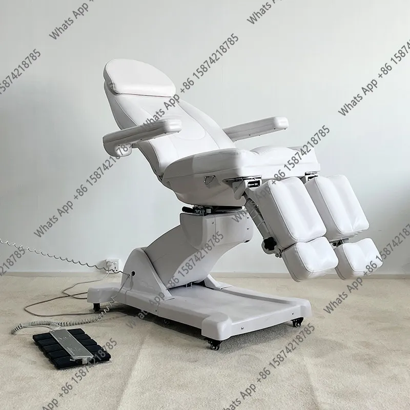 Electric lifting beauty bed beauty salon special foot soaking bed split leg rotation multi-functional professional pedicure