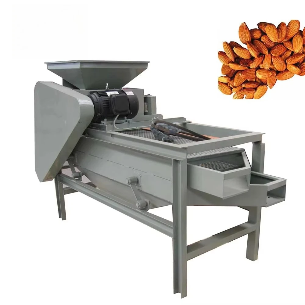 

Customized Automatic Small Almond Cleaning Shelling Machine Efficient Huller High Output Easy Operation Home Factory Hot Sale