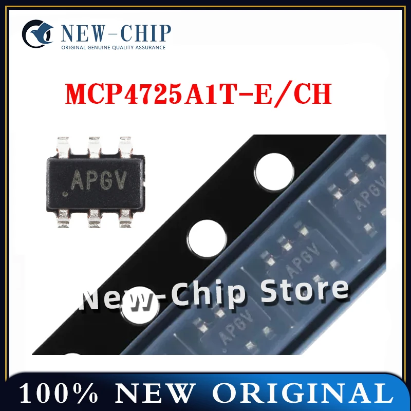 

5PCS-100PCS/LOT MCP4725A1T-E/CH AP** SOT-23-6 New Original