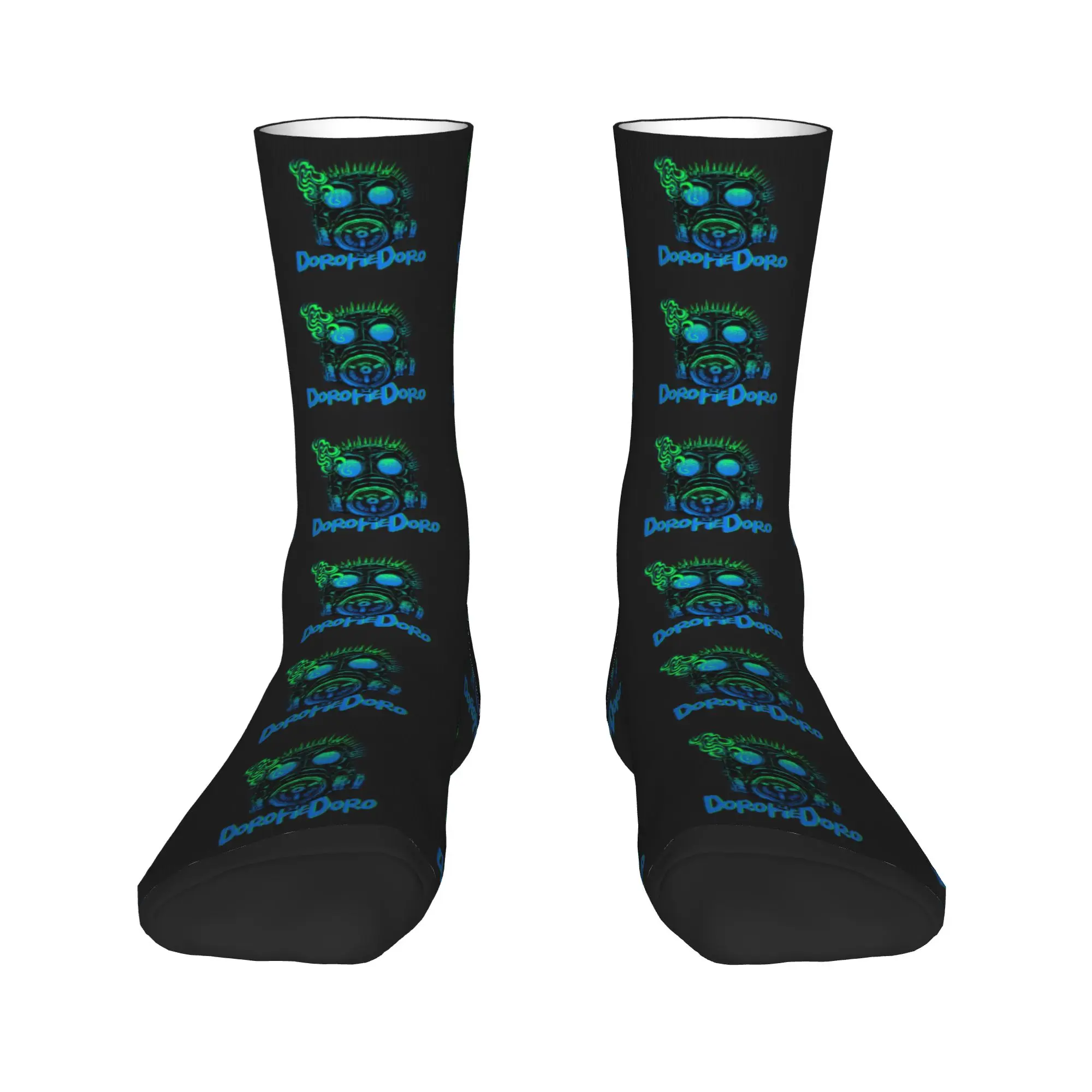 Manga Dorohedoro Fanart Socks  Gothic Stockings Autumn Anti Bacterial Couple Socks High Quality Design Outdoor Sports Socks