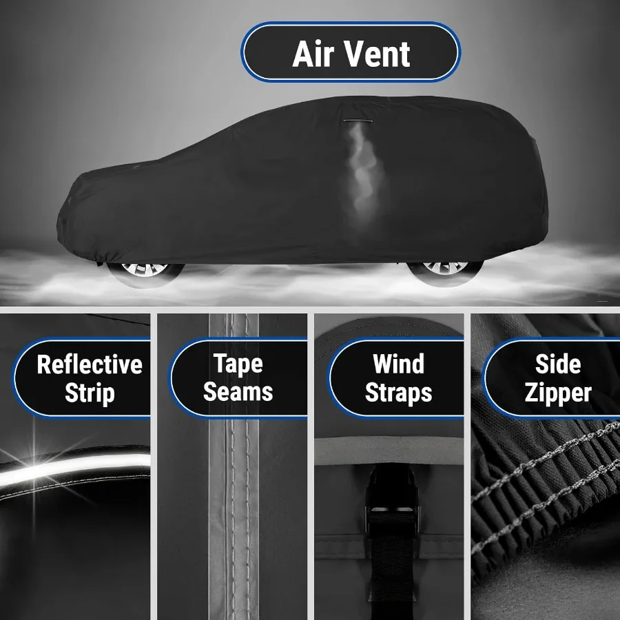 Housse SUV personnalisée pour Jeep F134 19571964, imperméable, AllWeather, pluie, neige, UV, protection solaire, extérieur complet, intérieur et extérieur, pour voiture